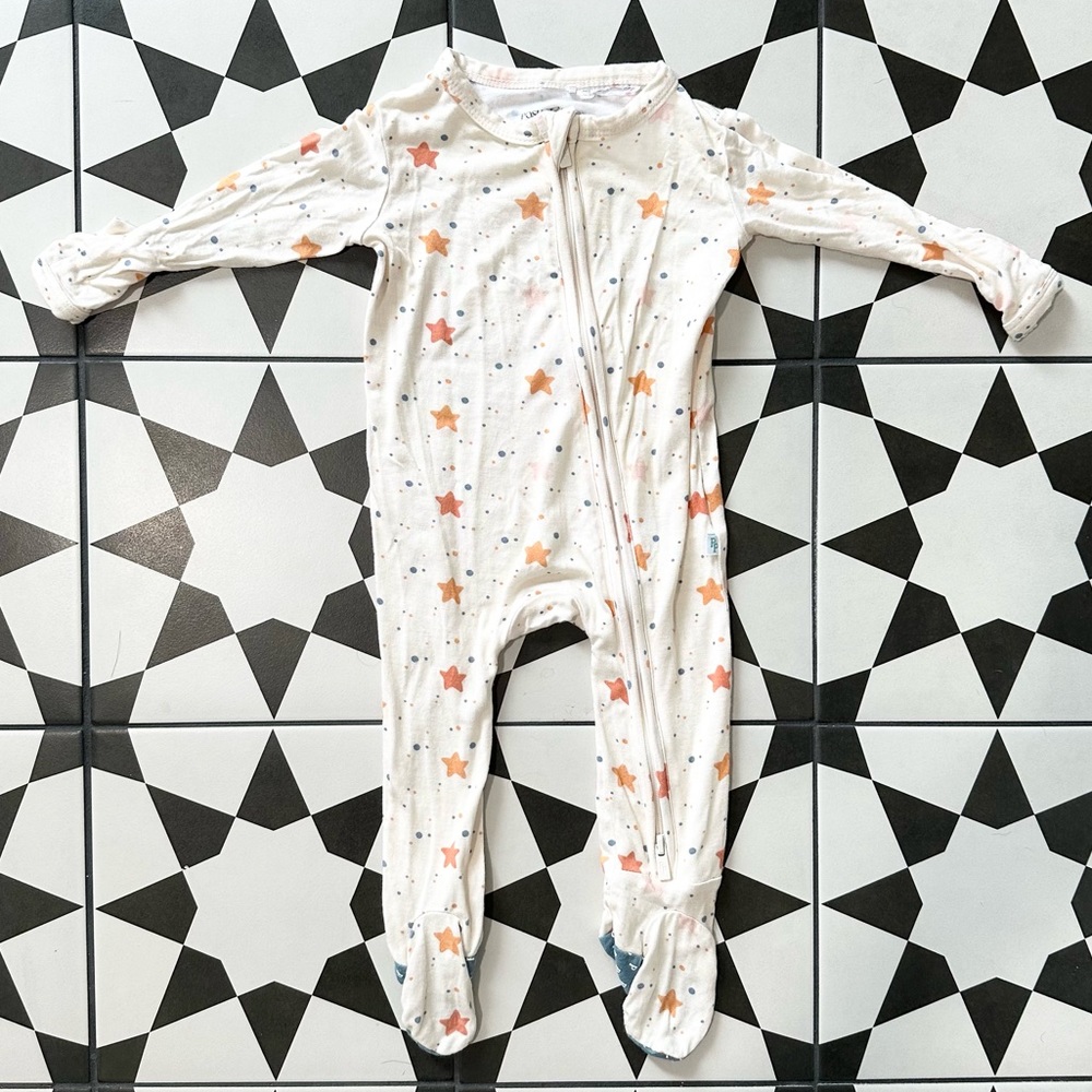 Posh Peanut Star Footie 0-3mo